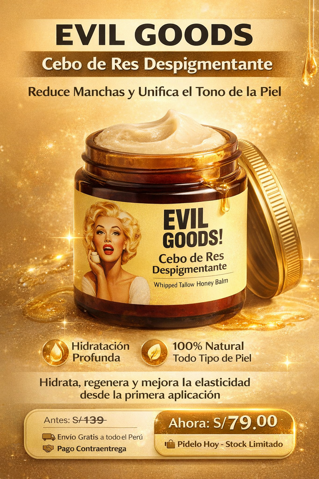 EVIL GOODS - CEBO DE RES PARA LAS MANCHAS