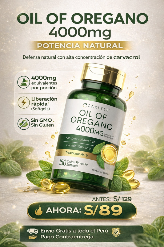 Carlyle  Oil of Oregano 4000mg